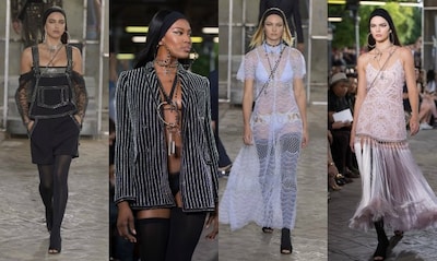 Naomi, Irina, Candice, Kendall... Las 'tops' que brillaron en la 'fashion week' masculina de París