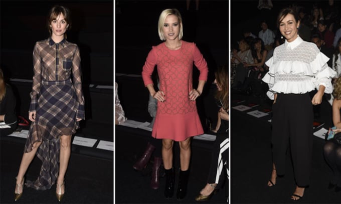 Las 'celebs' continúan disfrutando de la moda en la Fashion Week Madrid 