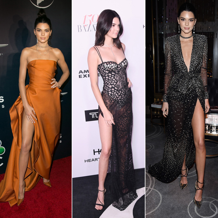 10 ocasiones en las que Kendall Jenner lució un vestido con abertura lateral 'a lo Angelina Jolie '