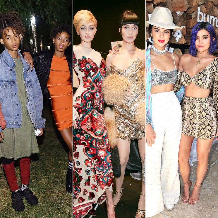 'Celebrities', hermanos y modelos: Jaden, Willow Smith y otras familias que triunfan en la moda