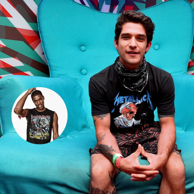 Súmate a la moda 'rock-band' como Tyler Posey con estas camisetas de Zara