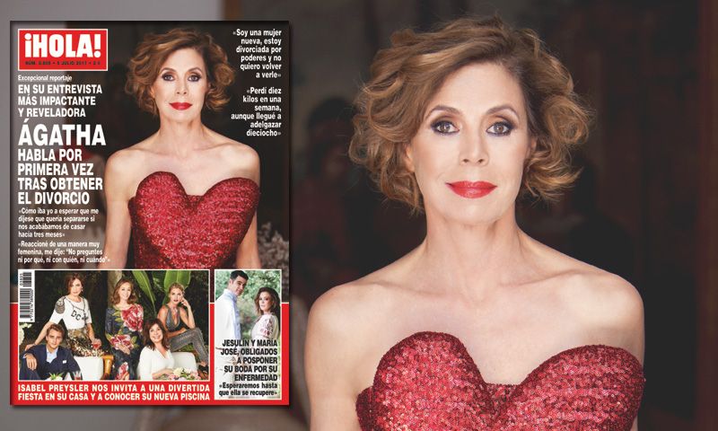 En ¡HOLA!, Ágatha Ruiz de la Prada, en su entrevista más impactante y reveladora, habla por primera vez tras obtener el divorcio
