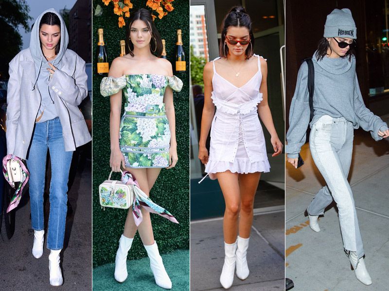 Quieres el estilo de Kendall Jenner? Necesitarás uno de estos 12 botines  blancos