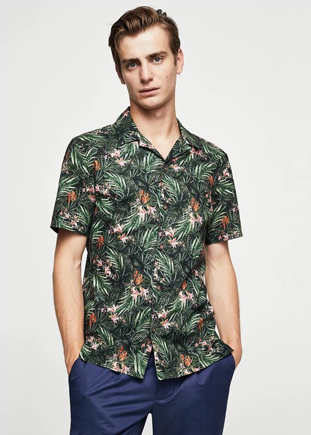 mango camisas hombre