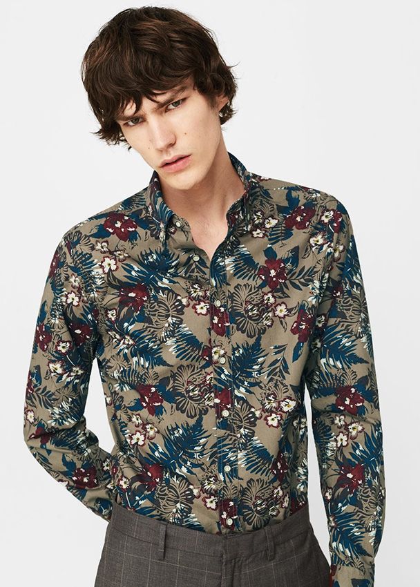 mango hombre camisas