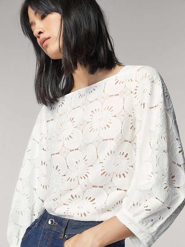 massimo dutti mujer camisas blancas