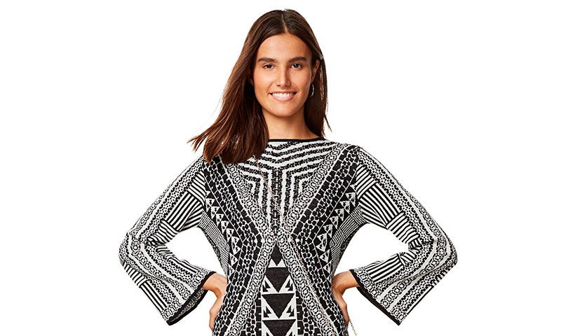 Desigual se apunta este otoño al tándem del 'black&white'