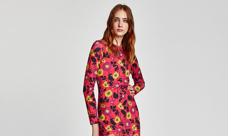 ¿Depresión posvacacional? No con estos vestidos estampados de Zara