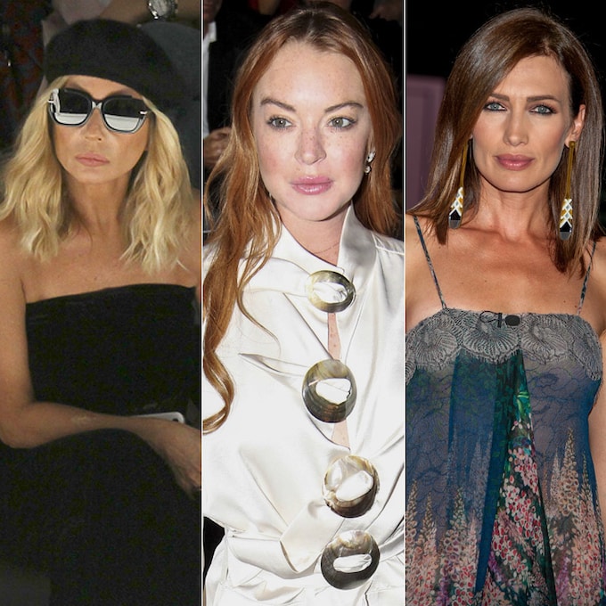 Lindsay Lohan se cuela en el front row de Fashion Week Madrid