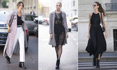 Los 'looks' más destacados de las invitadas a la semana de la moda de Milán