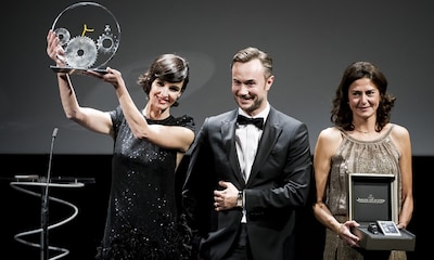 Paz Vega recibe en San Sebastián el premio Jaeger-LeCoultre al Cine Latino