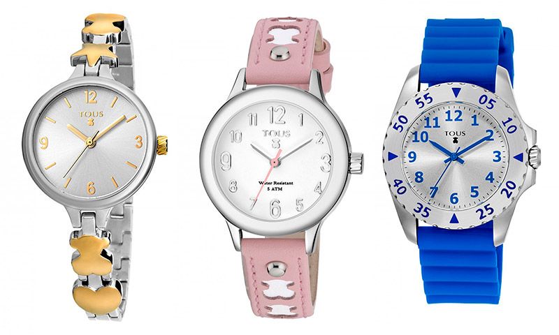 ¿Aprender a decir la hora con estilo? Sí con la colección de relojes para niños de TOUS
