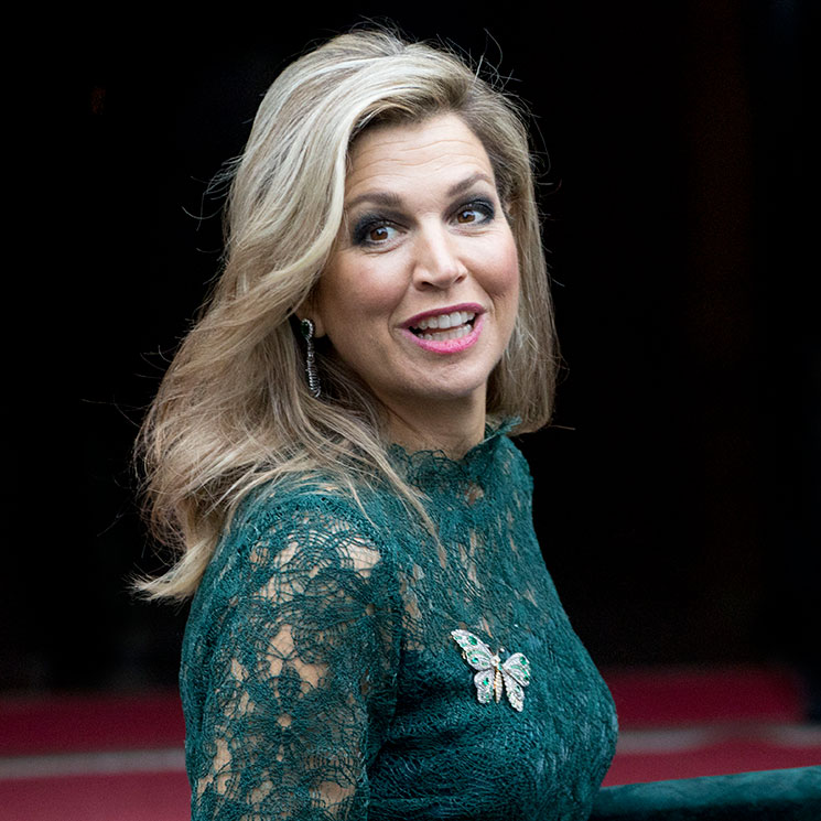 Máxima de Holanda al más puro estilo Letizia en su última aparición pública