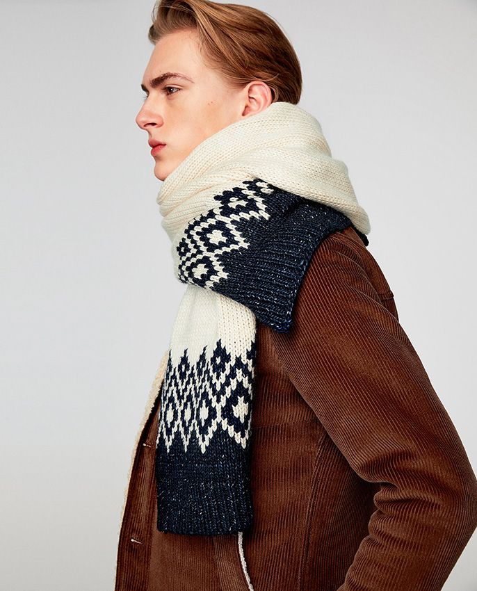 bufandas hombre zara