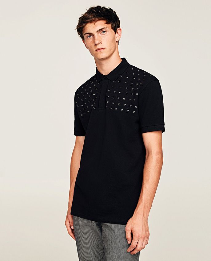 zara polos hombre