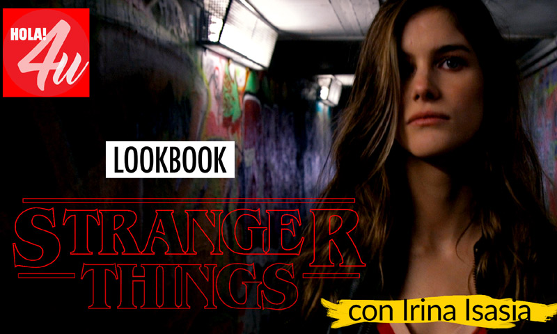 En HOLA!4u, 'lookbook' inspirado en 'Stranger Things' con Irina Isasia