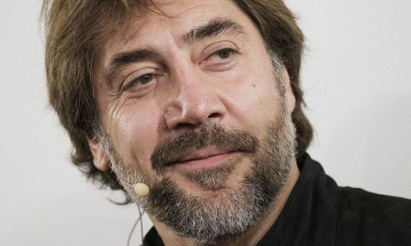 Javier Bardem, además de actor, modelo