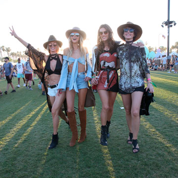 Estos son algunos de los looks más inspiradores vistos en Coachella