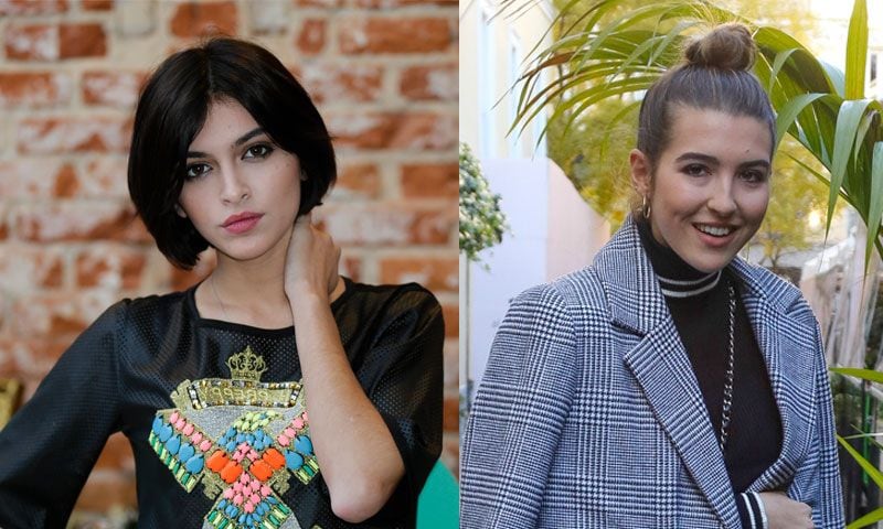 Alba Díaz y Lucía Rivera, amigas e 'influencers' en Lisboa