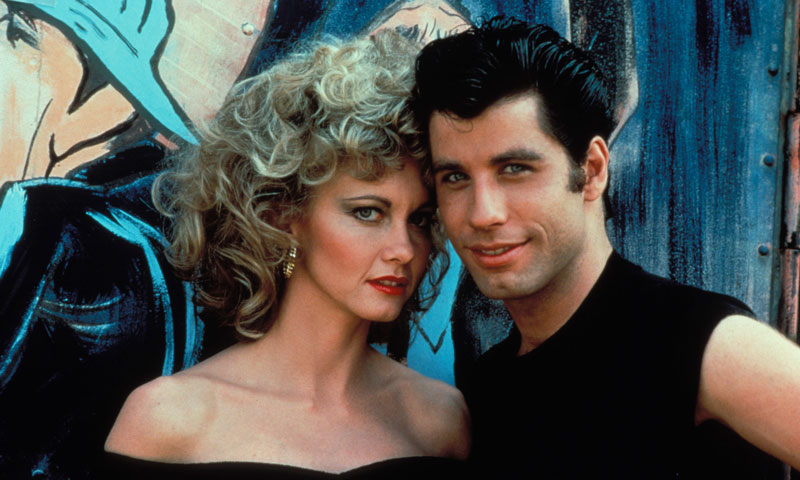 grease John Travolta Olivia Newton-John