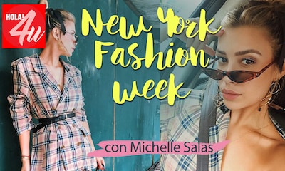 En HOLA!4u, un día en NY Fashion Week con Michelle Salas