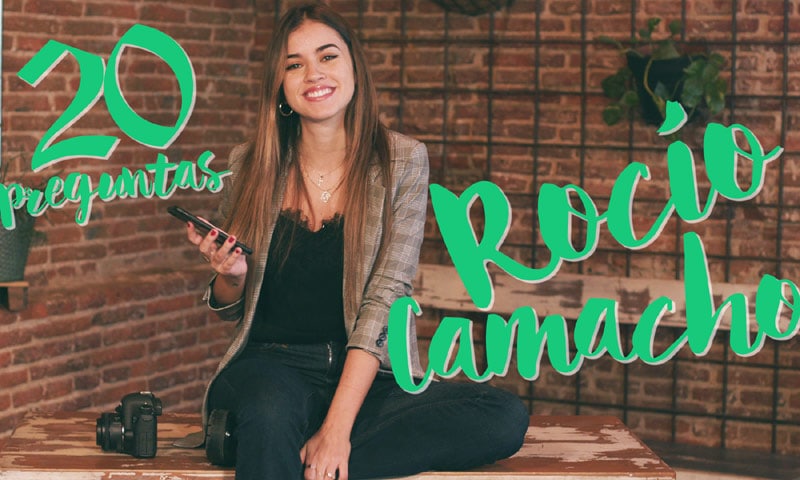 En HOLA!4u, 20 preguntas a Rocío Camacho