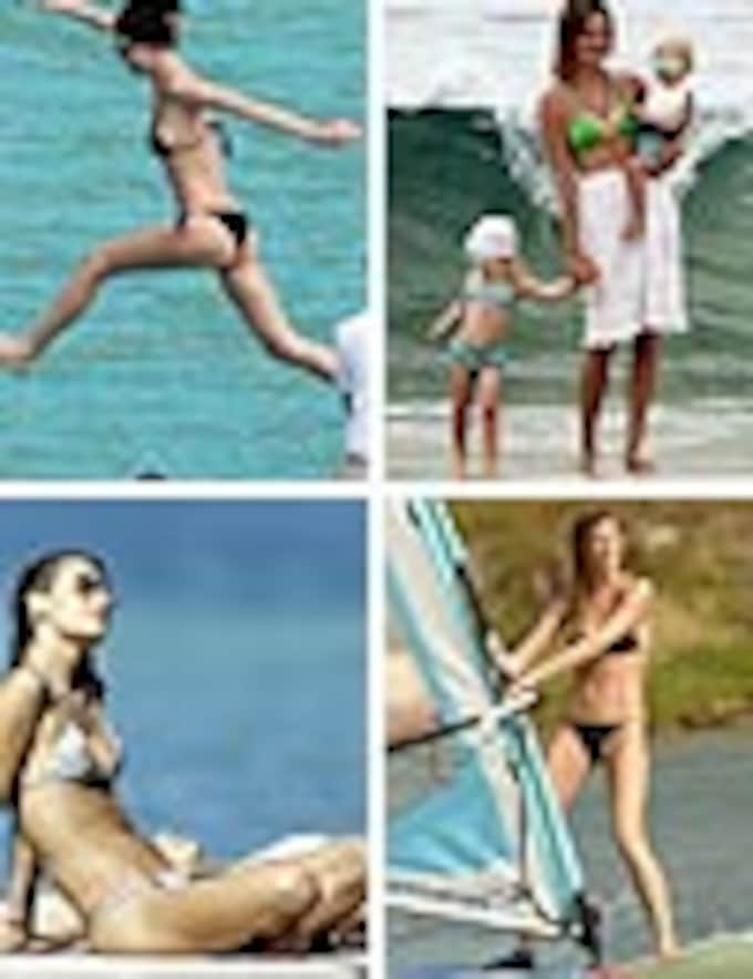 ‘Top models’ de vacaciones: momentos de ‘relax’ y diversión a orillas del mar