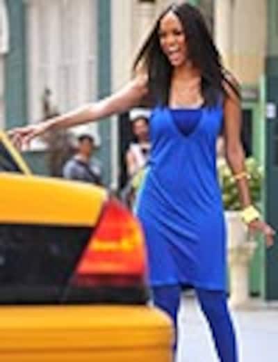 ¿Pero qué le pasa?: Tyra Banks llama la atención en Nueva York