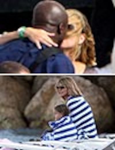 Heidi Klum, románticas y familiares vacaciones en Saint-Tropez