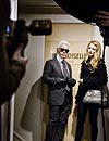 Blake Lively y Karl Lagerfeld, juntos en el estudio fotográfico