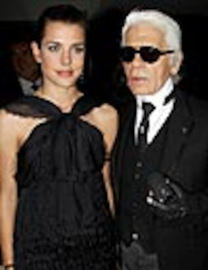 Carlota Casiraghi, una estrella 'real' en la fiesta homenaje a Karl Lagerfeld en París