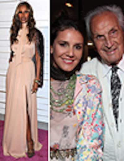 Missoni y la modelo Iman reciben un cálido homenaje en el 'Paseo del Estilo' de Beverly Hills