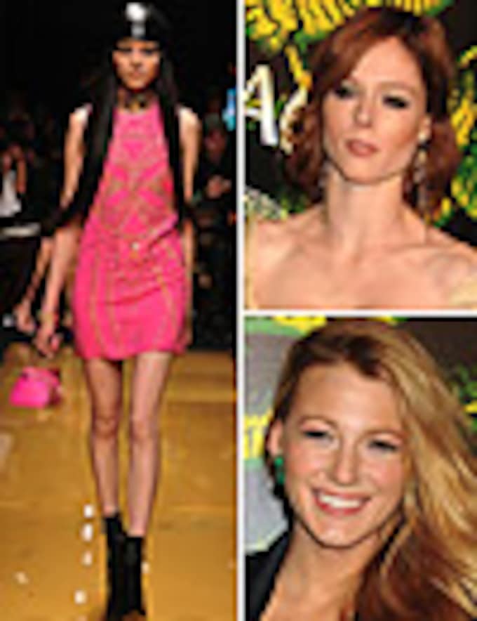 Desfile de 'celebrities' en la fiesta de presentación de la colección de Versace para H&M