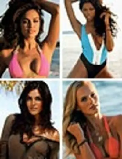 Irina Shayk, Anne Vyalitsyna, Hilary Rhoda... posan en bañador y bikini para recibir el 2012