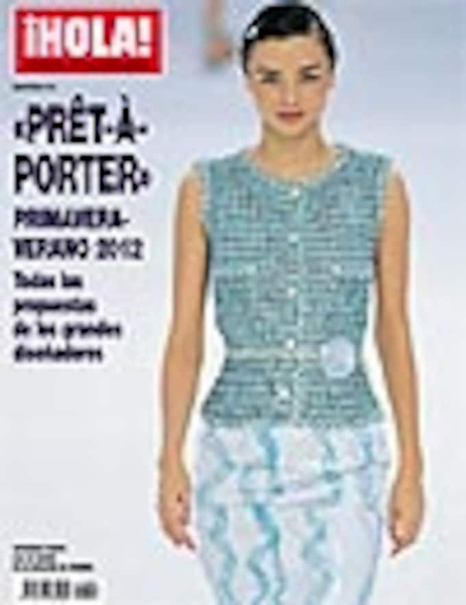 Miranda Kerr, protagonista de la portada del especial moda ‘prêt-à-porter’ primavera-verano 2012 de la revista ¡HOLA!