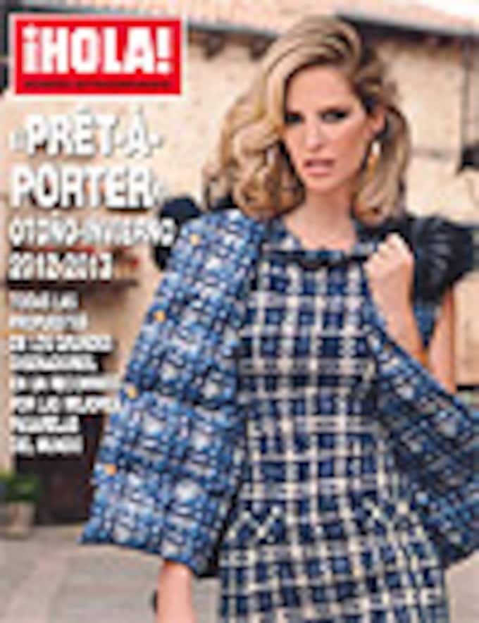 Teresa Baca, portada del especial moda ‘prêt-à-porter’ para el otoño-invierno 2012-2013