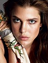 Carlota Casiraghi, su imagen más primaveral como modelo para la casa Gucci