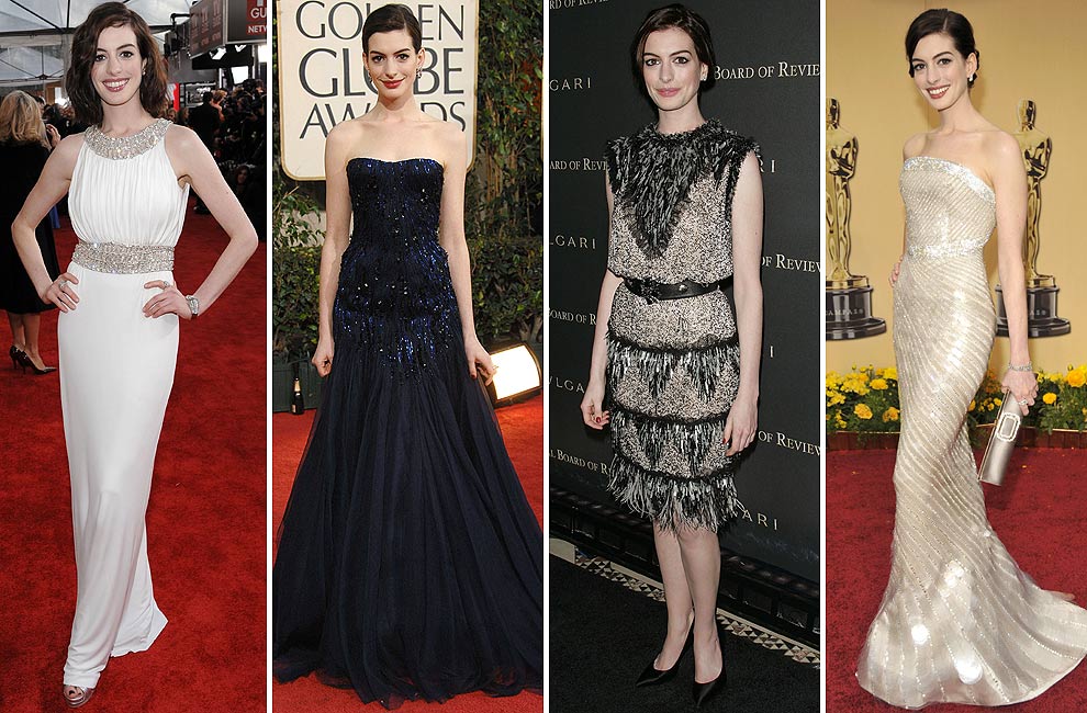 Red Carpet': La evolución del estilo de… Anne Hathaway