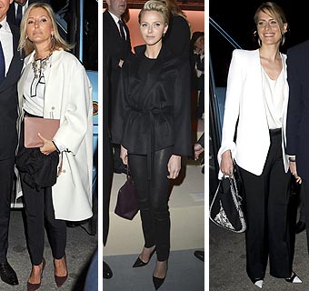 Victoria de Suecia, Tatiana y Marie Chantal de Grecia, Charlene de Mónaco... Elegancia real en blanco y negro