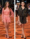 Dos prendas 'mini': así es el estilo de las actrices españolas sobre la alfombra naranja