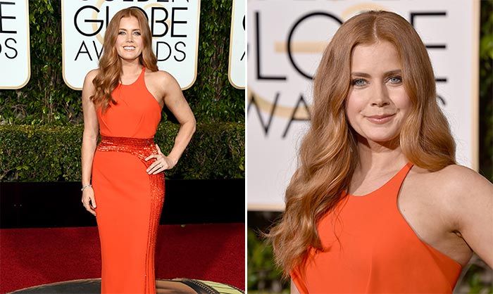 Amy Adams, la más elegante de los Globo de Oro 2016