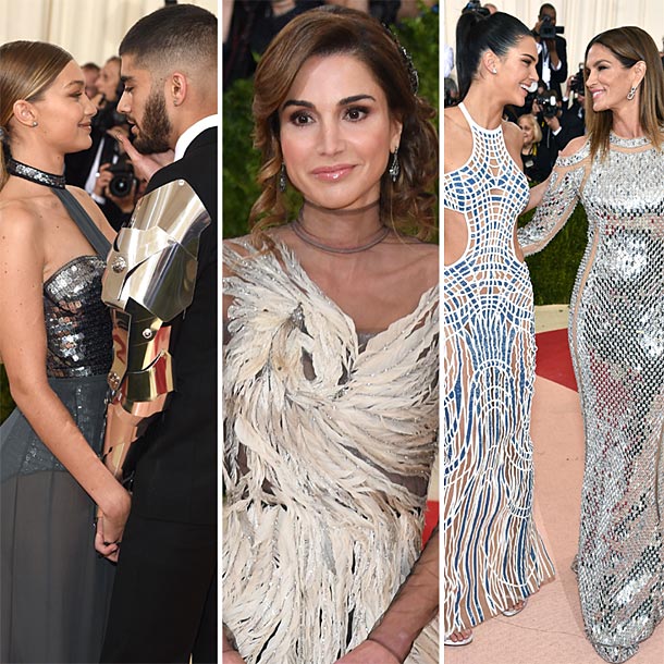 Rania de Jordania, Gigi Hadid, de la mano de Zayn Malik, Cindy + Kendall... Todos los 'momentazos' de la gala del MET