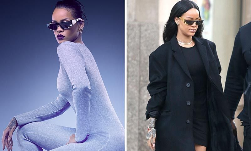 Rihanna, ahora, diseñadora de Dior (y ¡ya luce sus diseños!)