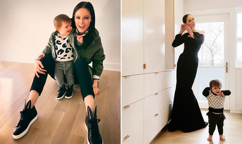 Coco Rocha tiene una dura competidora, ¡su bebé!