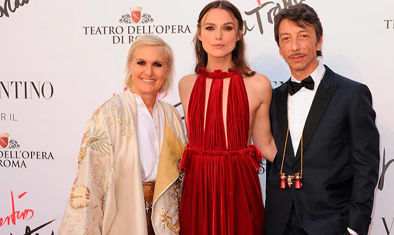 Maria Grazia Chiuri abandona Valentino... por Dior