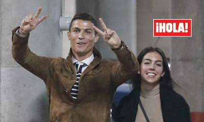 Exclusiva en ¡HOLA! Cristiano Ronaldo, mucho que celebrar junto a Georgina Rodríguez