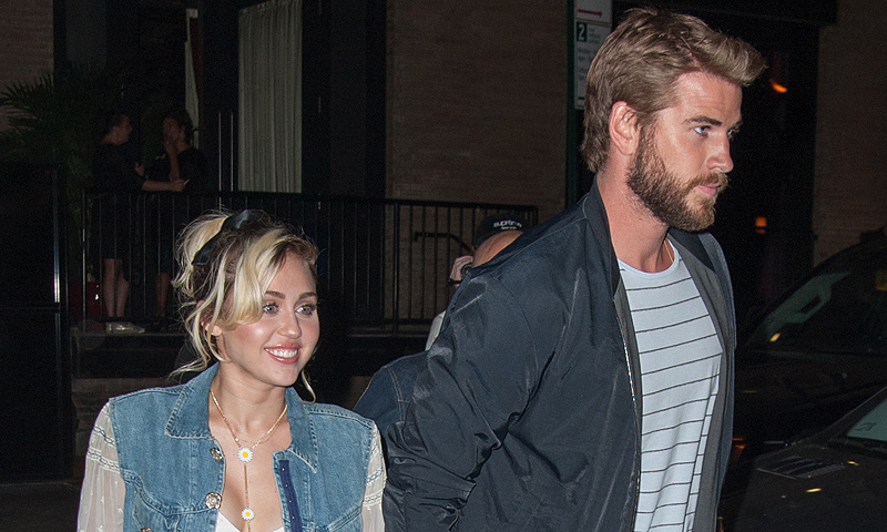 Miley Cyrus y Liam Hemsworth