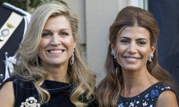 Máxima de Holanda y Juliana Awada, dos reinas del estilo cara a cara