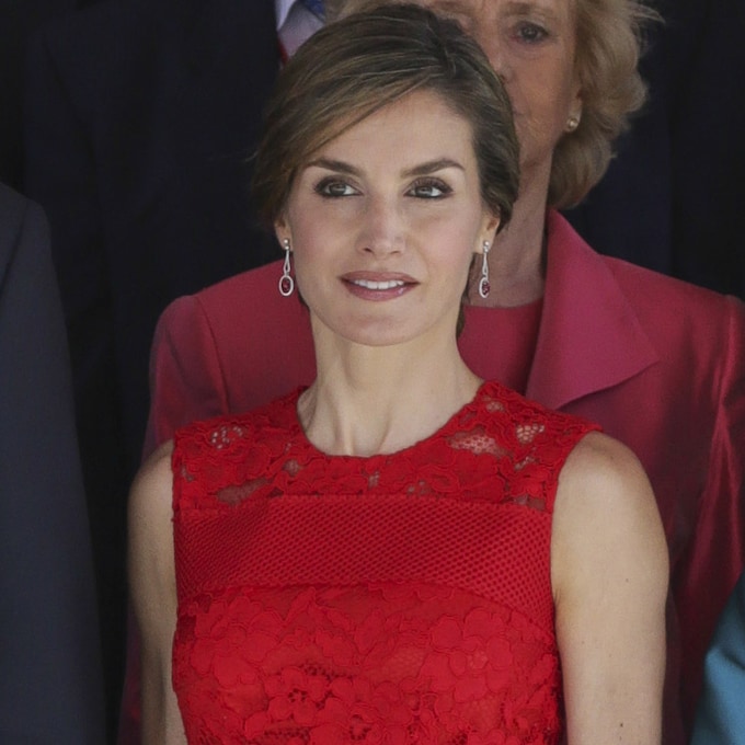La reina Letizia y su idilio con el rojo, el color de sus citas importantes