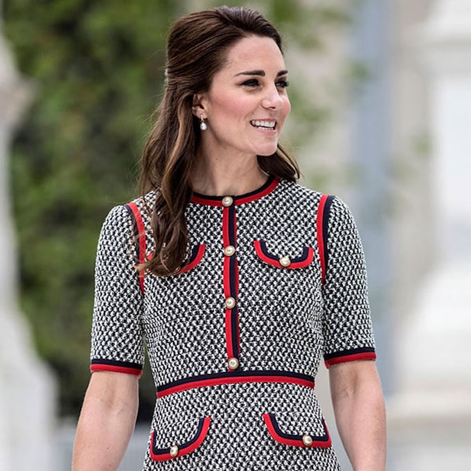 Kate Middleton tiene el vestido de tweed que confirma el 'efecto Brigitte Macron'